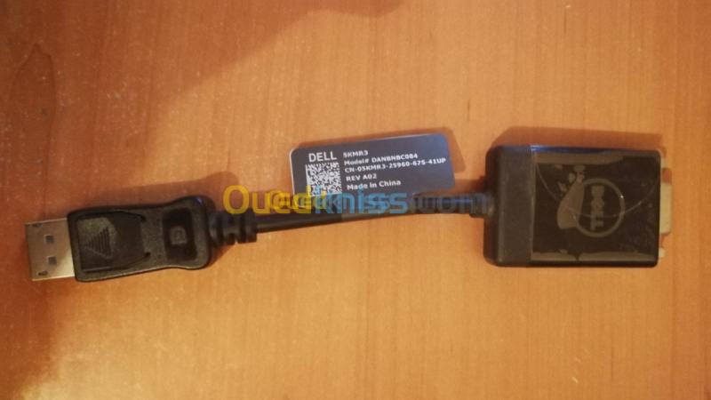 Adaptateur Display Port (DP) = VGA/DVI 4