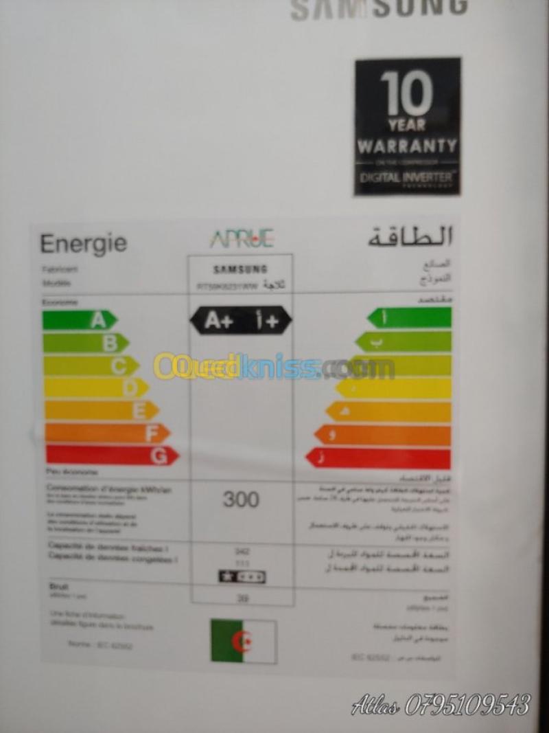 REFRIGERATEUR SAMSUNG 590L  BLANCHE TWIN COOLING RT59K6231WW 2