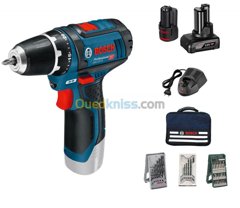 Tournevis professionnel Bosch GSR 12V-15