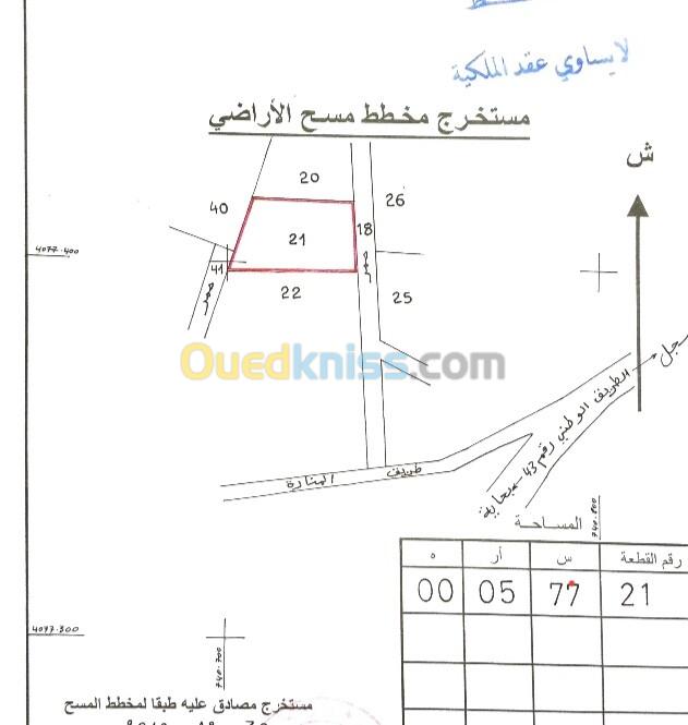 Vente Terrain Jijel Jijel 7