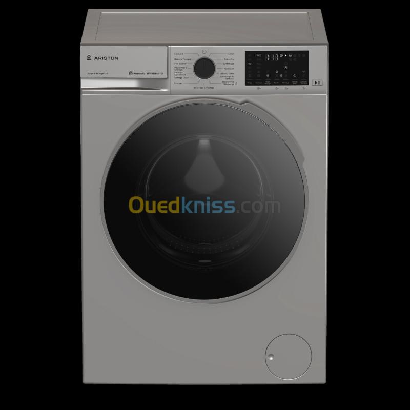 MACHINE A LAVER ARISTON FRONTAL 12/8 KG SECHANTE GRIS