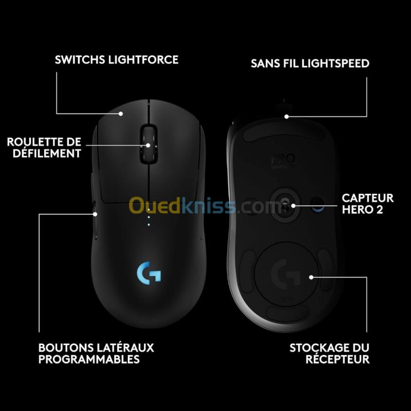 LOGITECH SOURIS PRO 2 LIGHTSPEED 3
