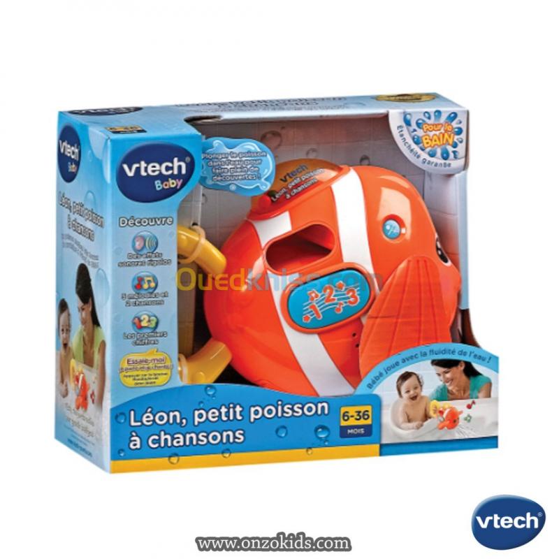  Léon, petit poisson à chansons - jouet musical - Vtech