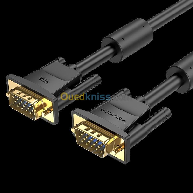   Cable VGA Male to Male Vention 1M
