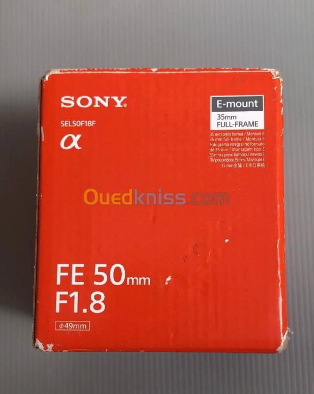  sony lens 50mm f1.8 e mount