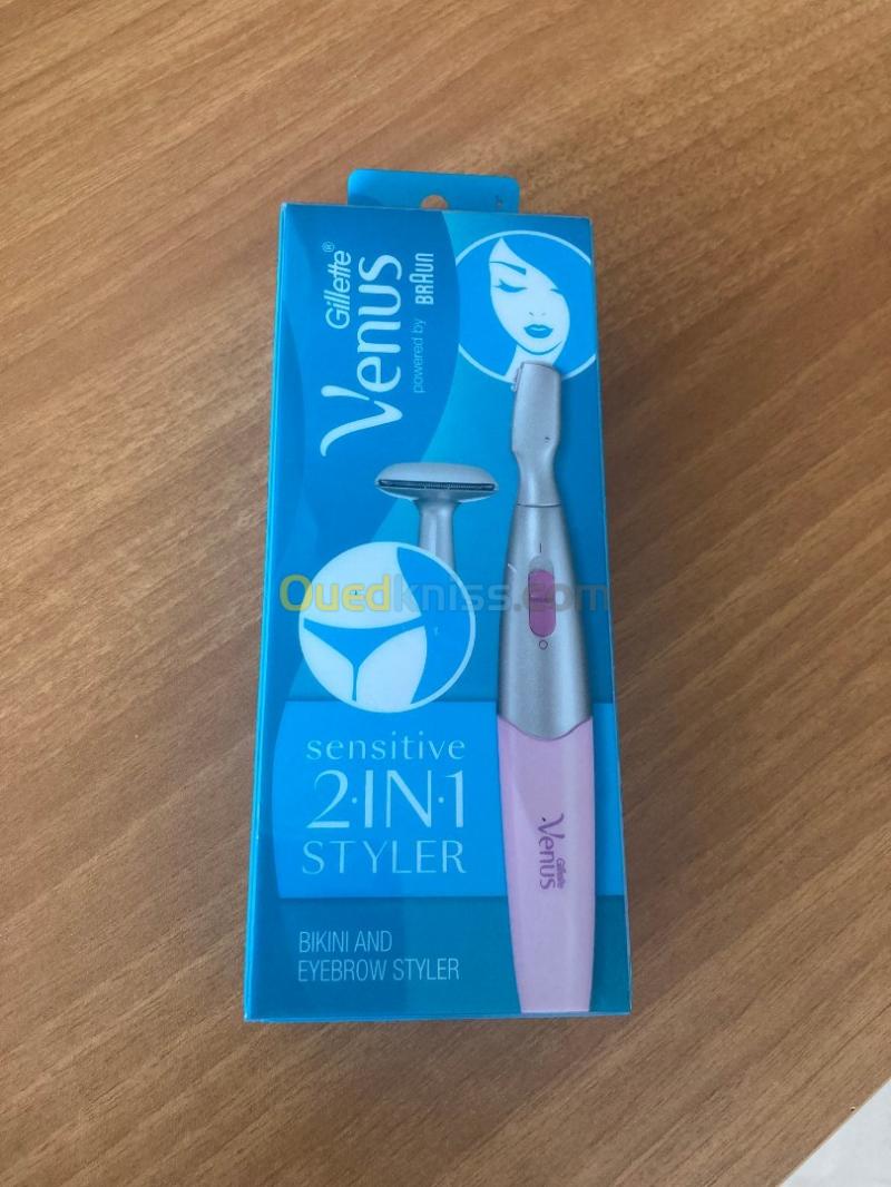 gillette venus sensitive 2 in 1 bikini and eyebrow styler