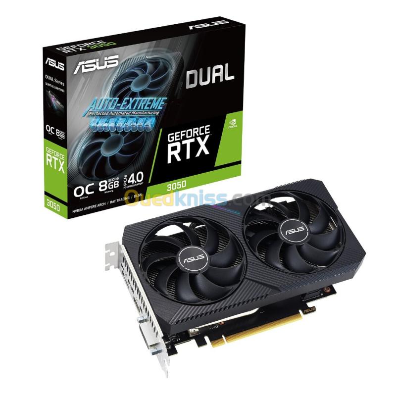 ASUS DUAL GeForce RTX 3050 OC O8G
