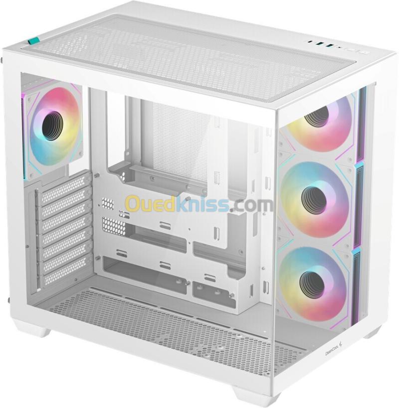Boitier Deepcool CG530 4F aquarium 4 fan ARGB White 2