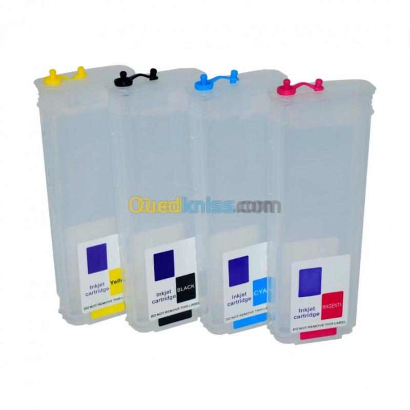 Cartouches rechargeables HP510 HP500 2