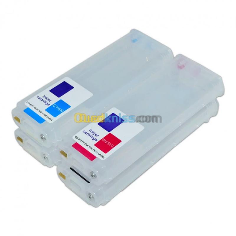 Cartouches rechargeables HP510 HP500 3