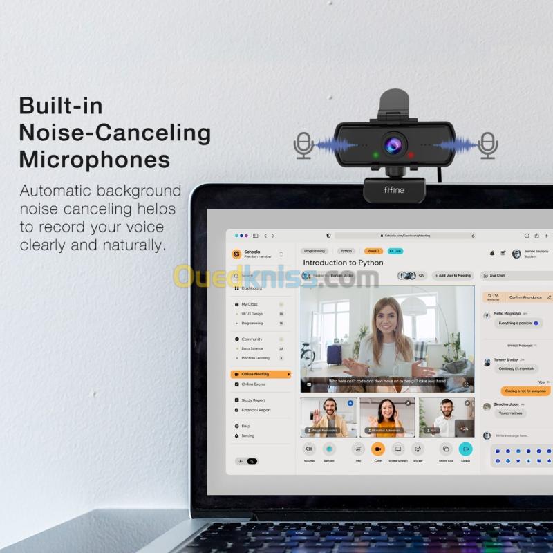 Webcam fifine k420 full HD 1440p 7