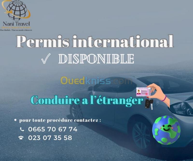  Permis international 