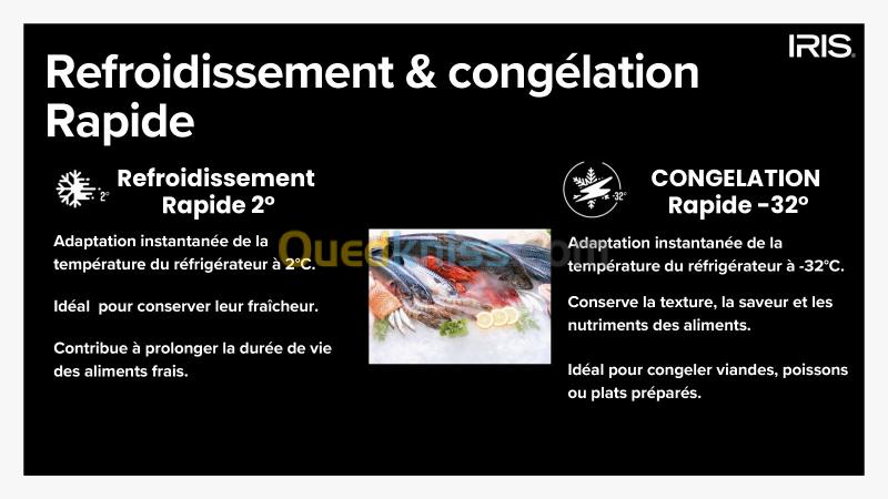 REFRIGERATUER IRIS IR-CN410 NO-FROST COMBINÉ INOX 6