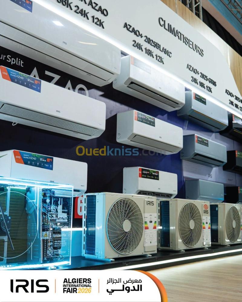 CLIMATISEUR IRIS AZAO+ PRO 24000 BTU SUPER TROPICAL INVERTER T3 2025 (BLANC/GRIS/NOIR) 34