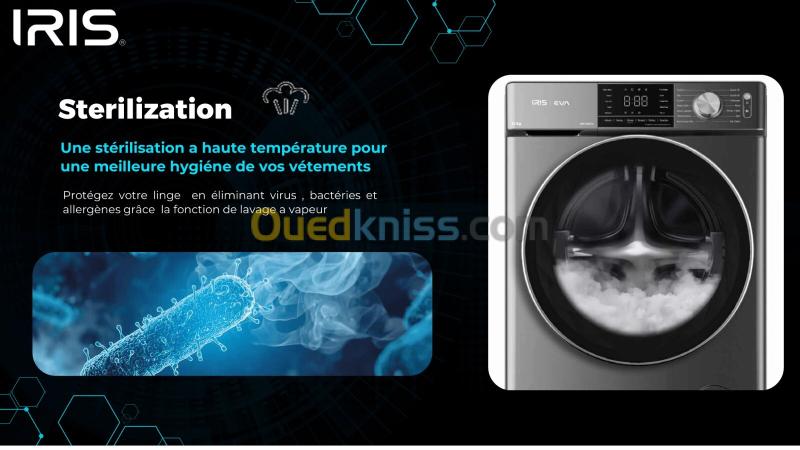 MACHINE A LAVER IRIS EVA 12KG 7