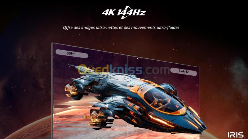 TELEVISEUR IRIS 55 S9800 QD-MINILED ANDROID 14 GOOGLE TV 55POUCES UHD 4K MATTE SCREEN 8