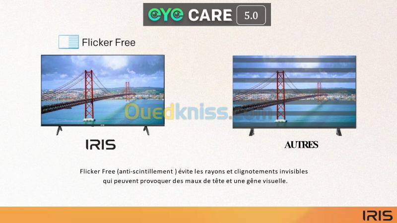 TELEVISEUR IRIS 75 G5020 ANDROID 14 GOOGLE TV 75POUCES UHD 4K 12