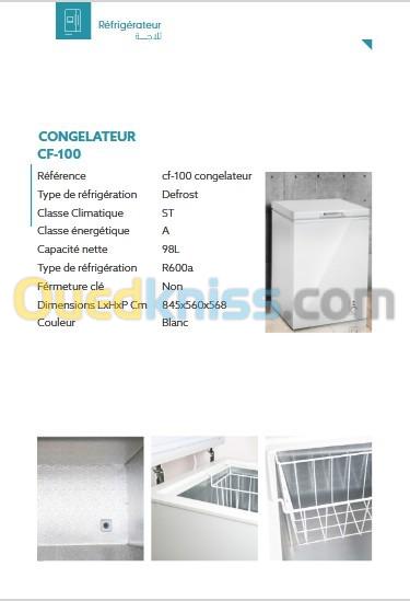 CONGELATEUR IRIS CF 100 2