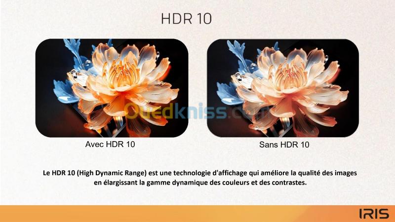 TELEVISEUR IRIS 65 Q7020 QLED ANDROID 14 GOOGLE TV 65POUCES UHD 4K 120Hz 11