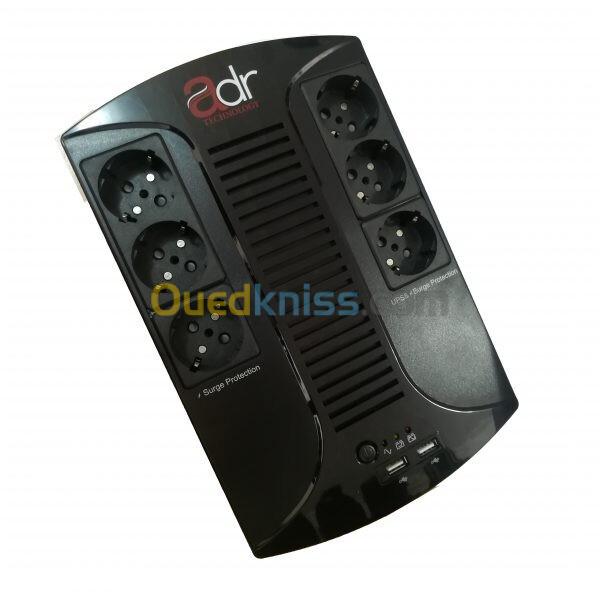 ONDULEUR ADR 650 VA/6 PRISES 2