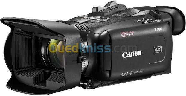 CANON XA60B PROFESSIONAL UHD 4K CAMÉSCOPES + UNITÉ DE POIGNÉE CANON HDU-4 POUR CANON XA60B 2