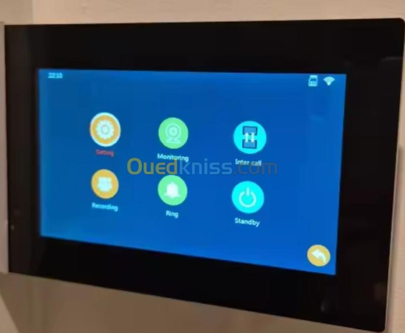Vidéophone wifi avec application tuya 2