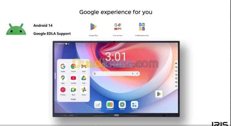 ECRAN IRIS INTERACTIF TACTILE 65" A200 PRO 2