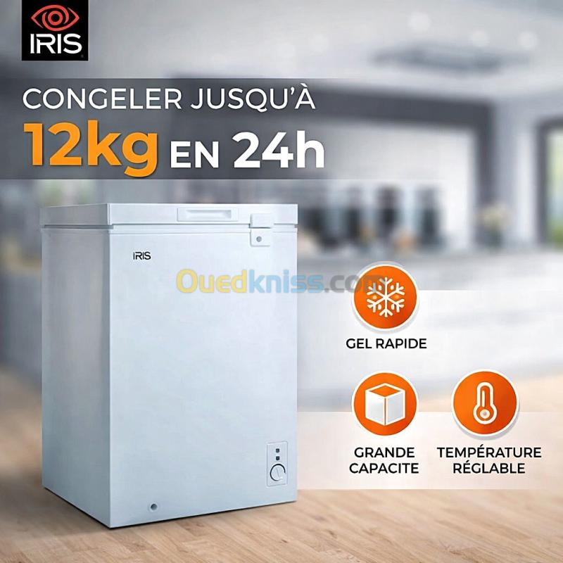 CONGELATEUR IRIS CF 100 L Blanc