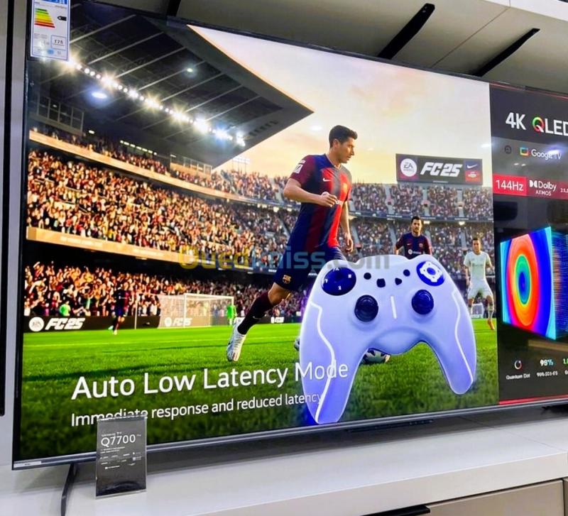 TV IRIS 65" Gaming TV 144 HRZ QLED PRO Q7700 GOOGLE TV SMART ANDROID 65 POUCES