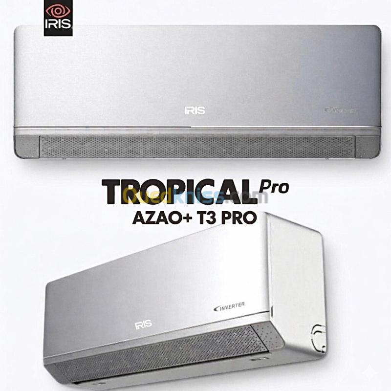 CLIMATISEUR IRIS 18000 BTU INVERTER PRO SUPERTROPICAL T3 AZAO+ PRO GRIS
