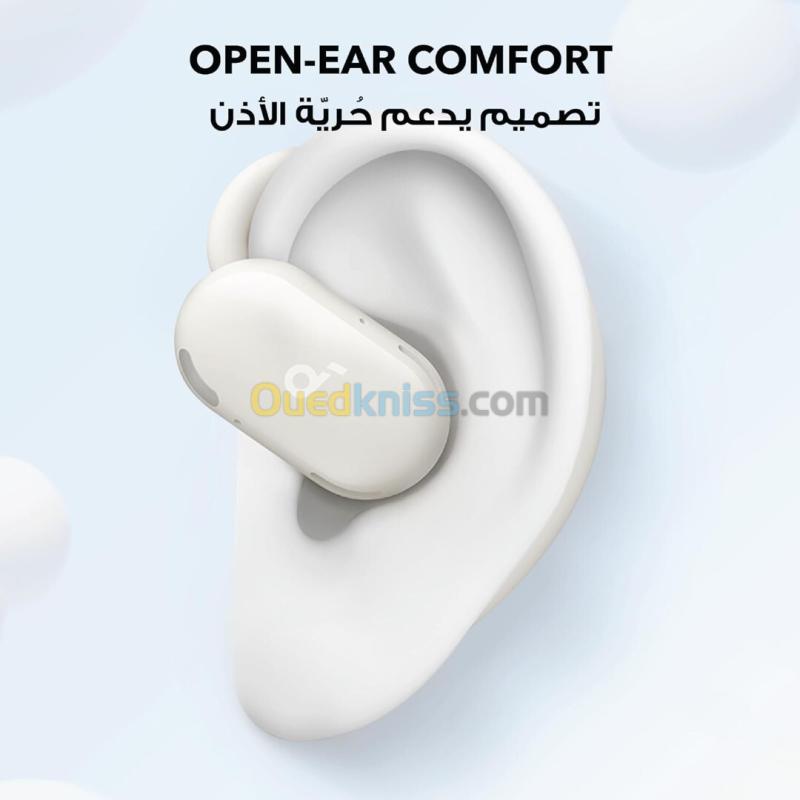 Écouteurs Open-Ear soundcore by Anker V20i Crochets Ajustables Autonomie 36H et Lumières LED - سماعات أنكر اللاسلكية ذات التصميم المفتوح والخطاف القابل للتعديل 2