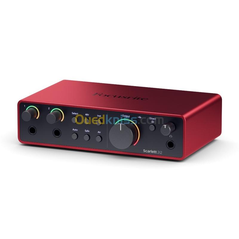 Carte Son Focusrite Scarlett 2I2 4th Gen 5