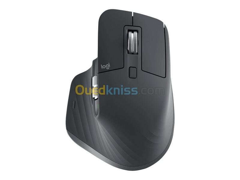 Souris sans fil Logitech MX Master 3S (RF + Bluetooth) -capteur optique 8000 dpi - 7 boutons 2
