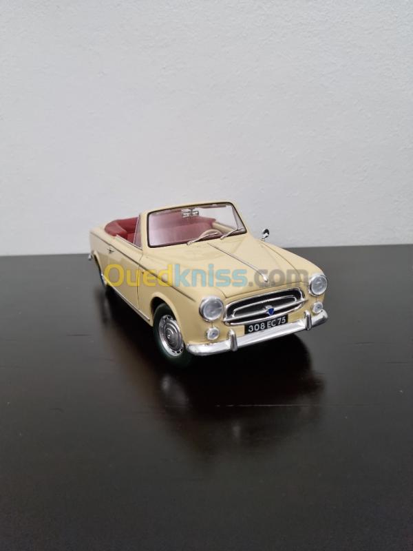  Voiture miniature de collection Peugeot 403 cabriolet 