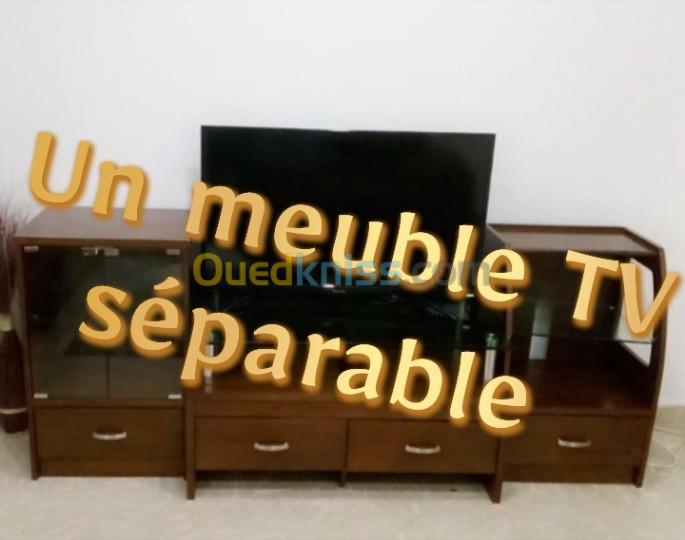  Un meuble TV  séparable 