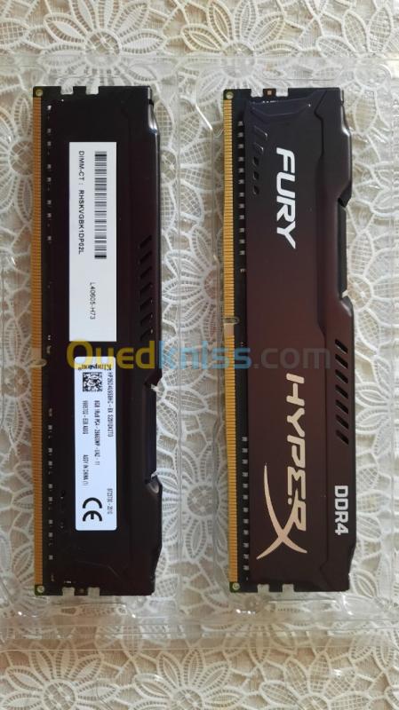  Ram HyperX Fury 8x2 Go DDR4