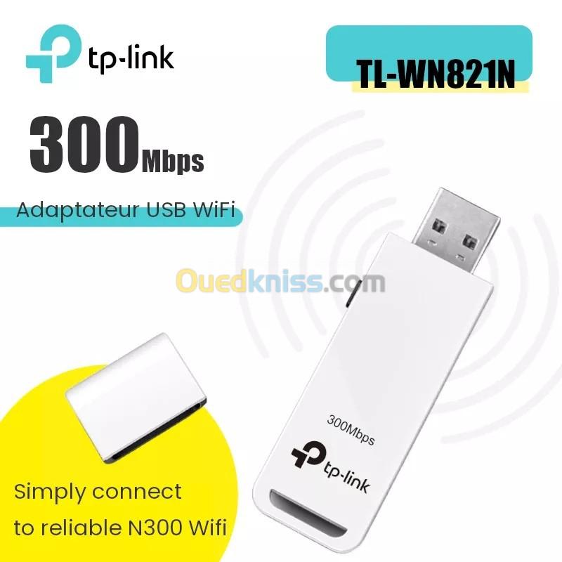TP-Link TL-WN821N - Clé USB Wifi N300 - Carte réseau TP-LINK sur