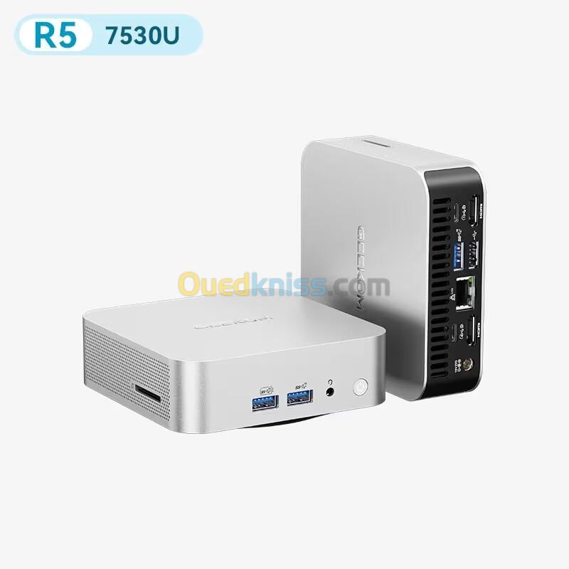 GEEKOM A SERIES MINI PC MFF A5 PRO AMD RYZEN 5 7530U 16GB DDR4 SSD 1TB NVME 2