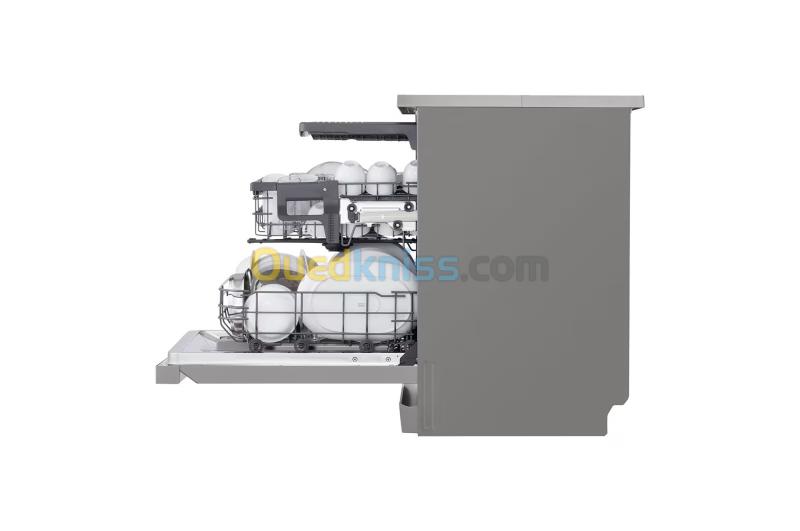 Lave-vaisselle LG DFC533FV Ex DFB425 QuadWash 14 couverts Silver Inox 2