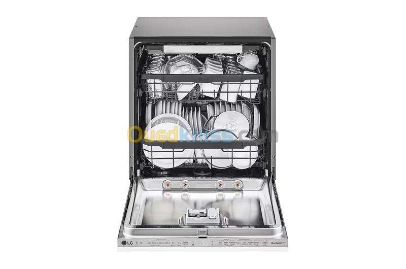 LG DBC425TS  Lave-Vaisselle Encastrable QuadWash 14 Couverts TrueSteam Inverter Direct Drive 2