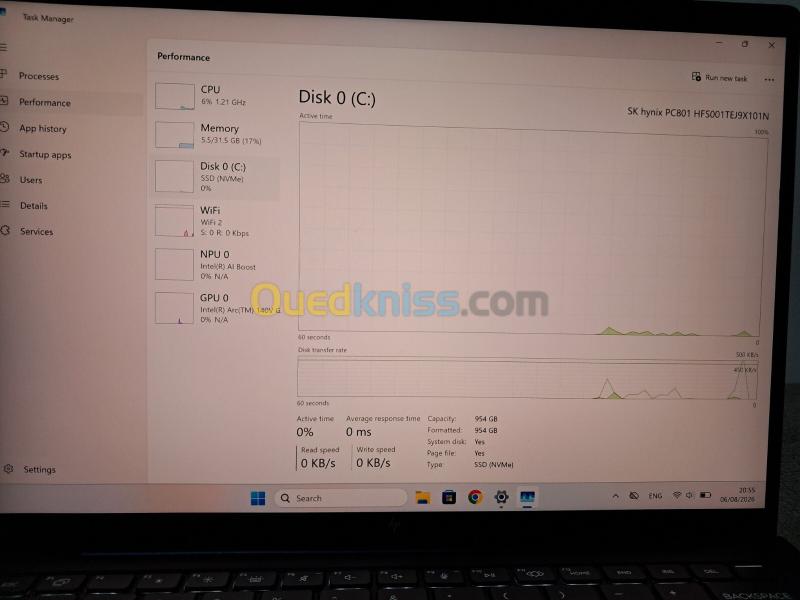 HP elitebook X G1i 14 inch ecran/ Intel Core Ultra 7 258V/Ultra 7 268V/ 32GB Ram 8533 MTs / 1TB NVME 8