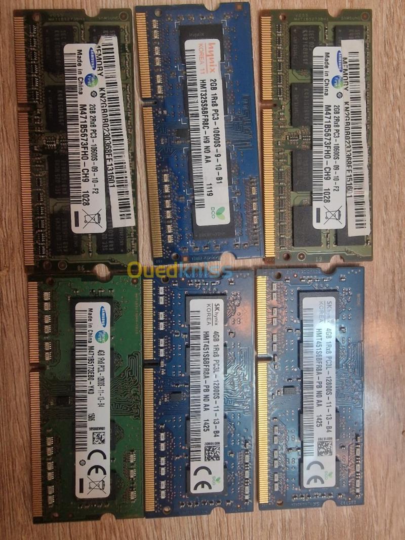 Ram DDR3L 4G 12800S/ 2G 10600S