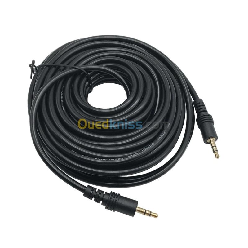 Cable Jack 3.5mm 1.5 - 3 & 10 Mètre M/F 4