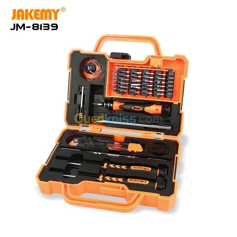 Kit Tournevis bits précision JAKEMY JK-6036-A 31 pièces pour