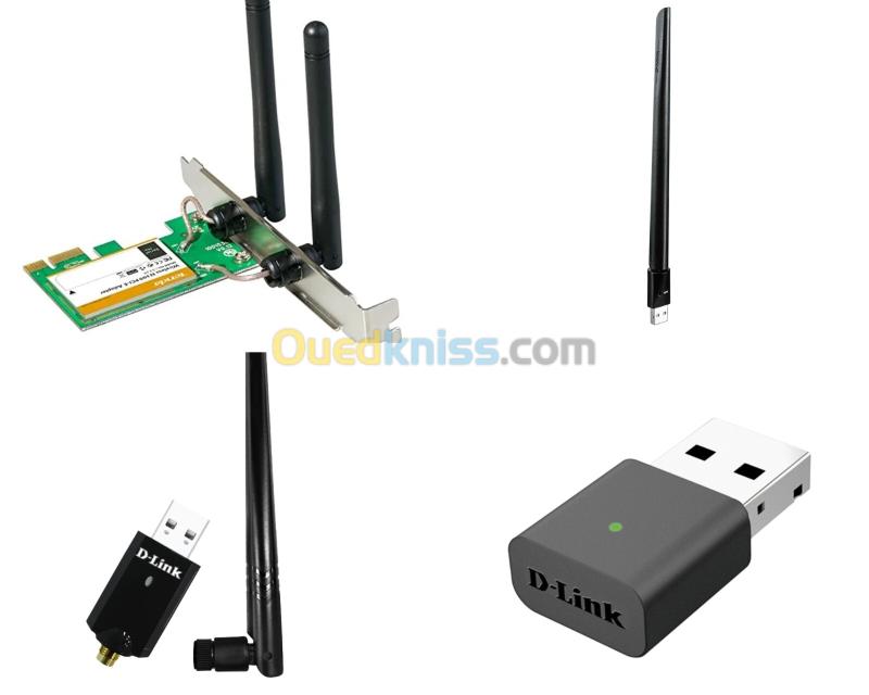 Cartes & Adaptateurs Wi-Fi - USB ou PCI Express
