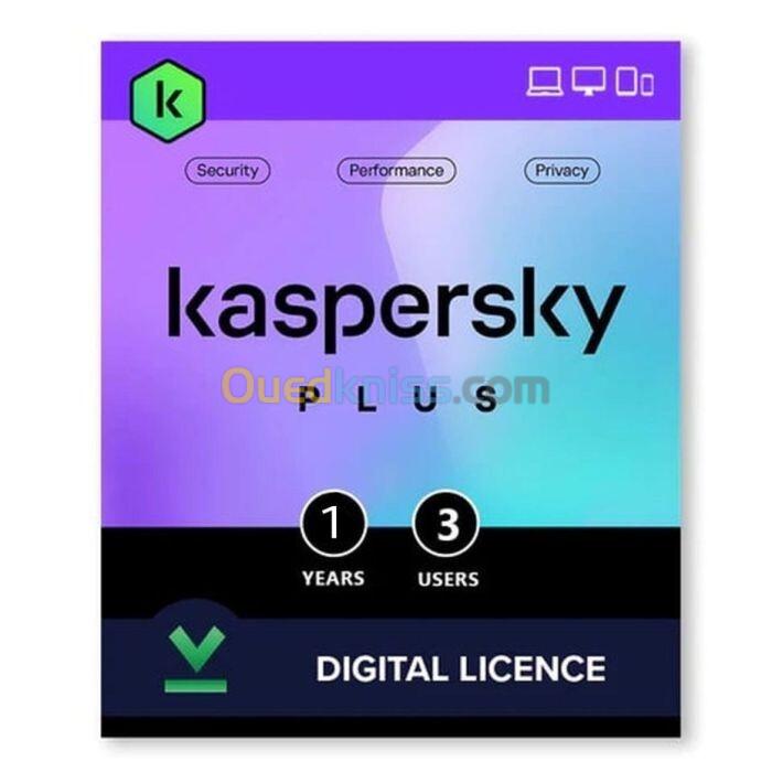 KASPERSKY ANTI VIRUS PREMIUM KASPERSKY ANTIVIRUS PLUS KASPERSKY STANDARD  1PC 3PC 5PC  1 AN  licence kaspersky authentique 2