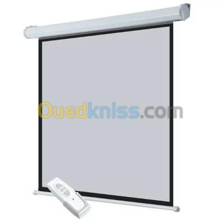 ECRAN DE PROJECTION ECLECTRIQUE MOTORISE 2m*2m / 2.4m*2.4m / 3m*3m