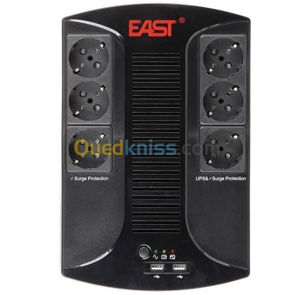 Onduleur EAST EA256P-FR 650VA / 390W / 06 Sorties FR