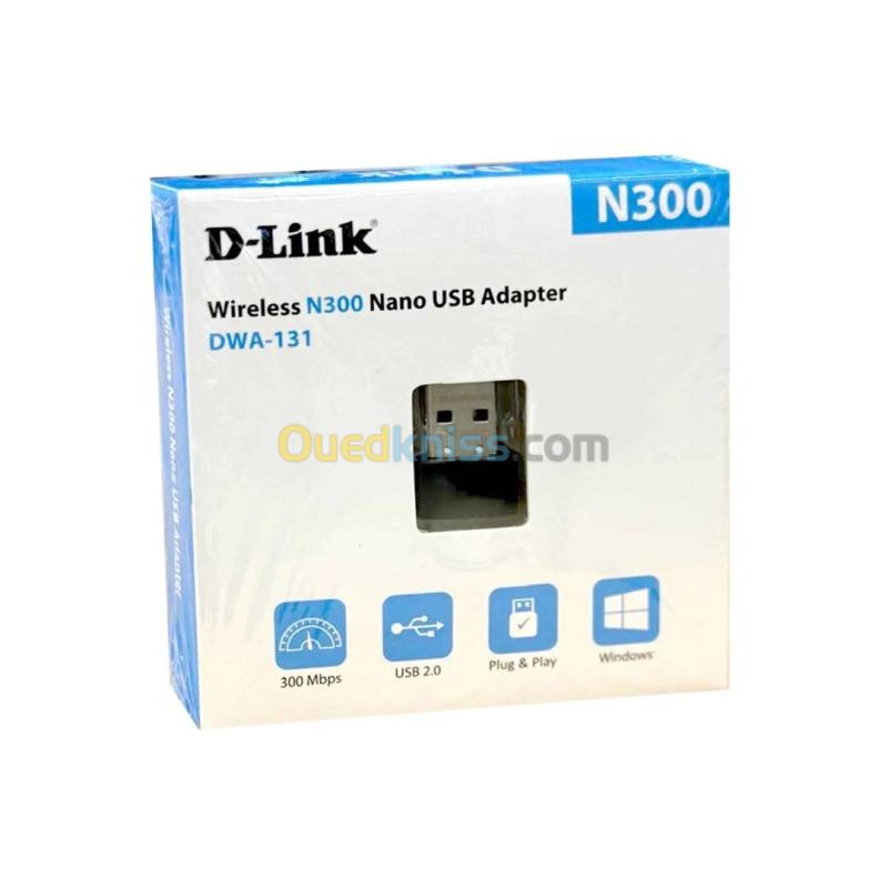 CARTE RESEAU WIRELESS Nano USB N300 D-LINK DWA-131