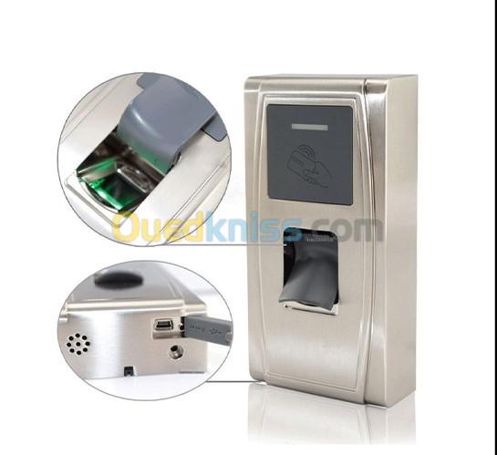 Terminal de contrôle d'accès et pointage par empreinte, carte RFID étanche anti vandale ZKTeco MA300 2